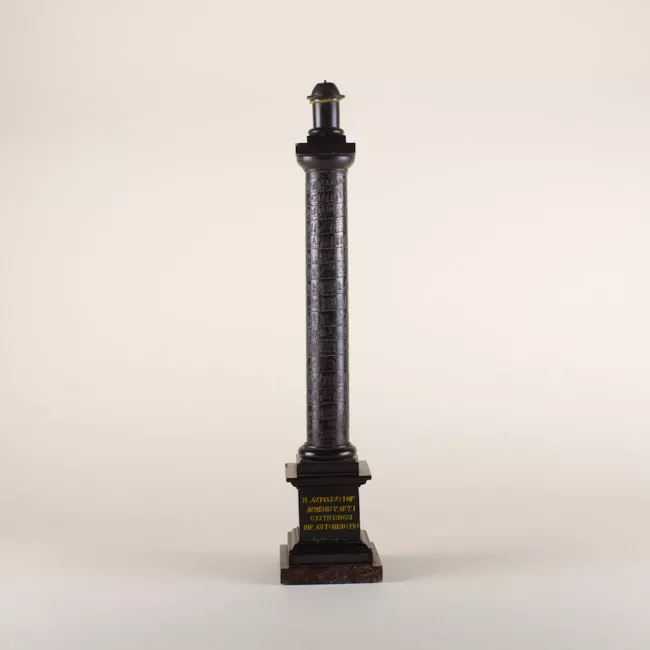 Maqueta de la columna de Marco Aurelio