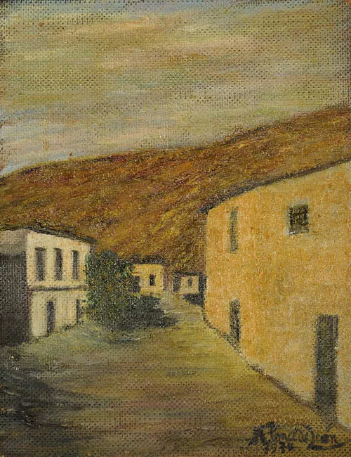 Paisaje con molino, Valparaíso