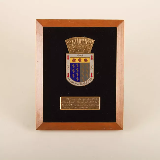 Reconocimiento de la Municipalidad de Purén a Malú Gatica por su aporte al arte nacional