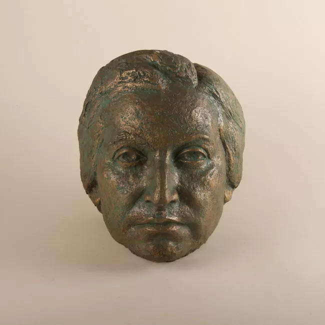 Máscara de Gabriela Mistral (boceto)- Lucila Godoy Alcayaga