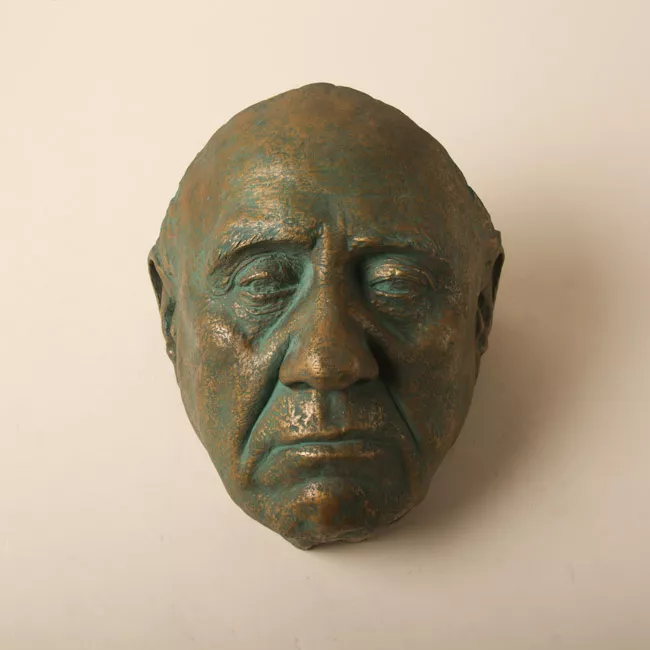 Máscara de Don Benito Rebolledo Correa