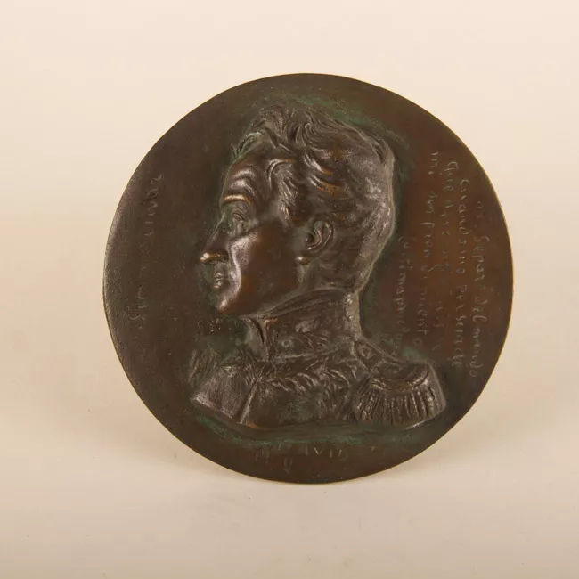 Retrato de Simón Bolivar