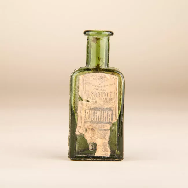 Botella de medicamento