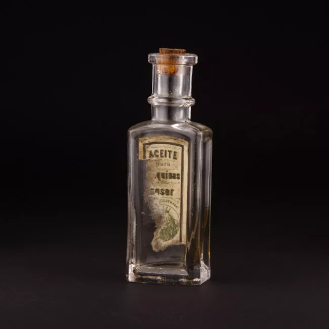 Botella de medicamento