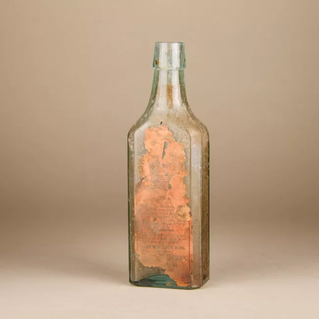 Botella de medicamento