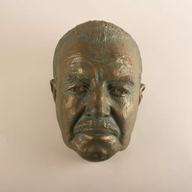 Máscara del General Carlos Ibáñez del Campo