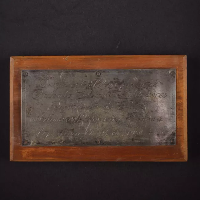 Placa conmemorativa