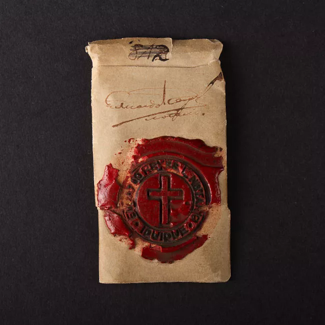 Carta sellada con lacre