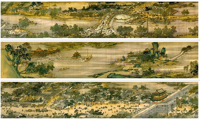 A lo largo del río en el Festival Qingming