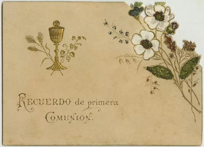 Recuerdo de Primera Comunión