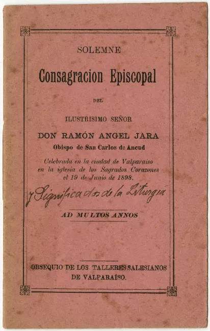 Consagración Episcopal del Ilustrísimo Señor Don Ramón Ángel Jara