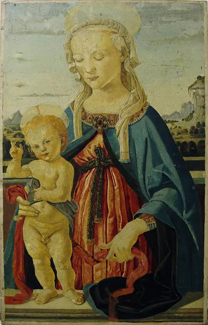 La virgen y el niño