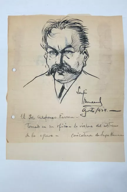 Retrato de Alfonso Farren