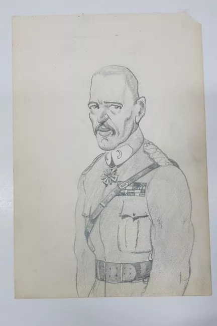 Hombre con Uniforme Alemán