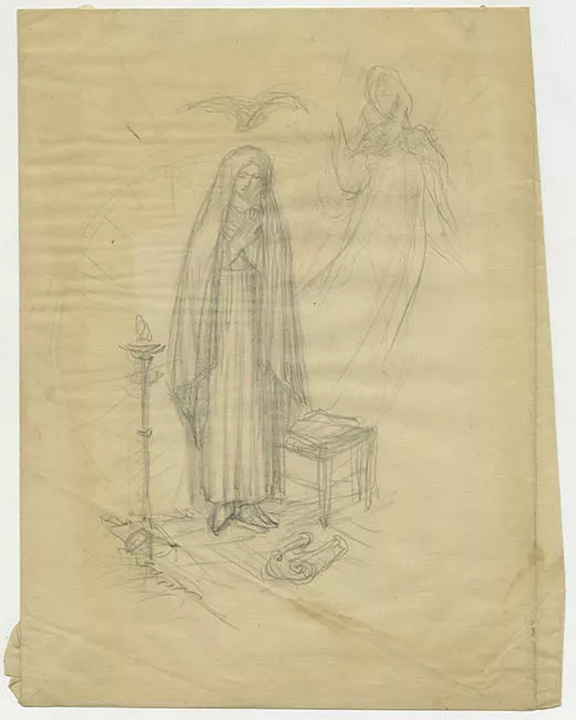 Virgen orante