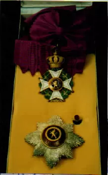 Gran cruz de la Orden de Leopoldo a Patricio Aylwin