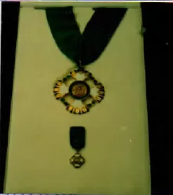 Collar de la Orden de Jamaica a Patricio Aylwin