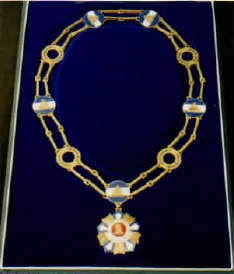 Gran collar de La Orden Augusto César Sandino 