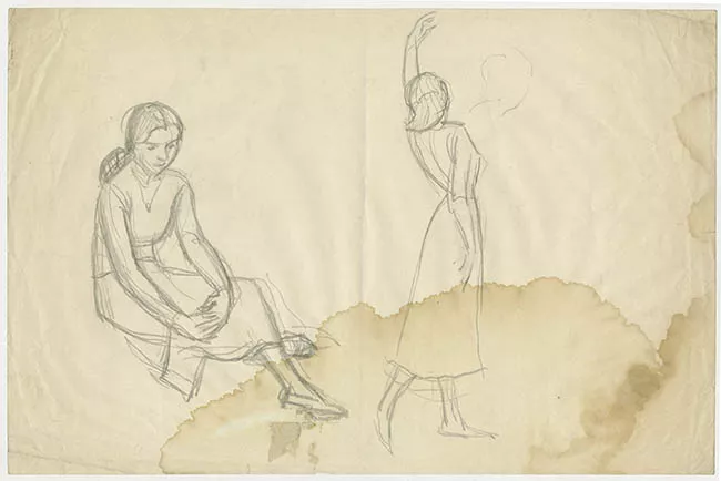 Estudio de figura femenina