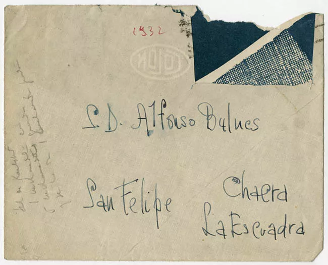 Carta a Alfonso Bulnes