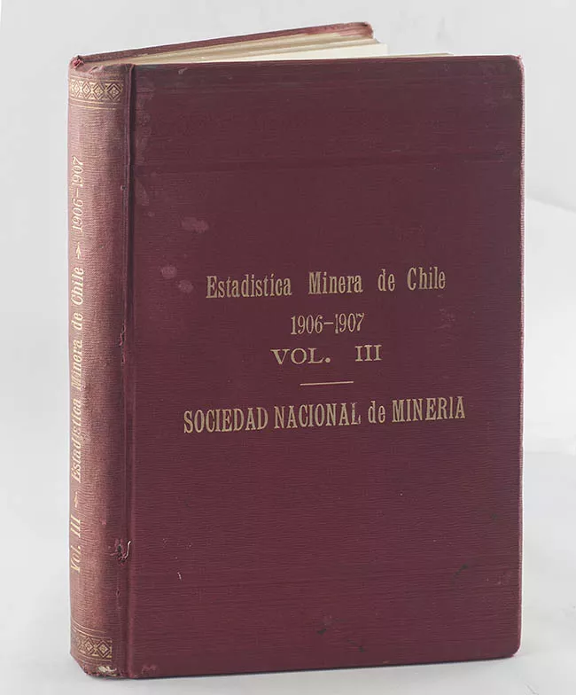 Estadística Minera de Chile vol. III