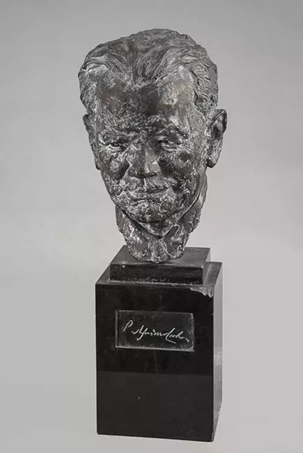 Cabeza de Don Pedro Aguirre Cerda