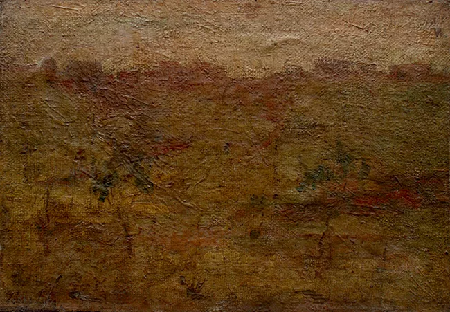 Paisaje, luz en la tempestad