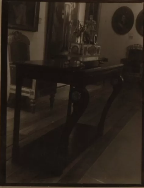 Mesa que perteneció a Don Juan Mackenna