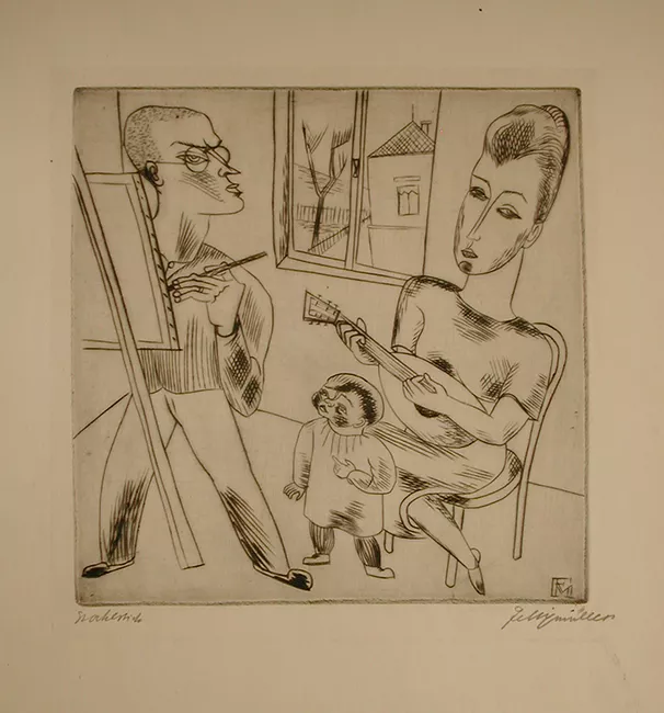 Familia del artista