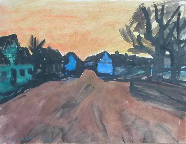 Calle de pueblo