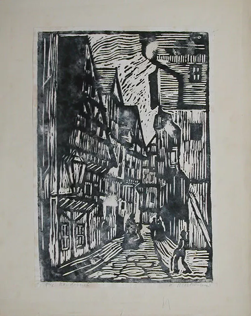 Calle de pueblo