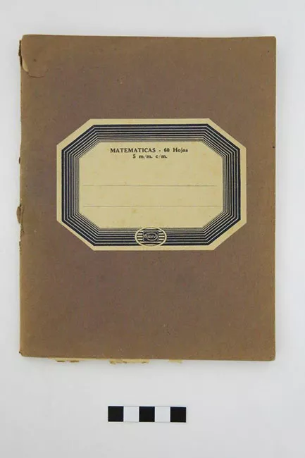 Cuaderno de caligrafía gótica 