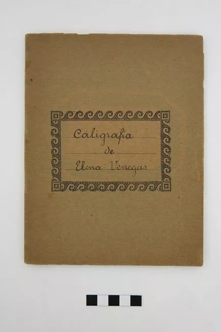 Cuaderno de caligrafía gótica 