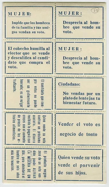 Elecciones transparentes del Movimiento pro-emancipación de las Mujeres de Chile