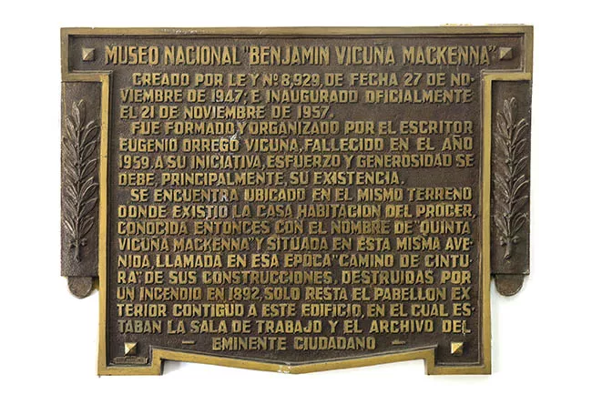 Placa Conmemorativa