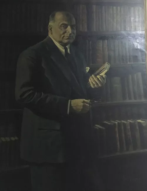 Retrato de Don Exequiel González Cortés