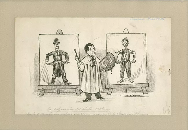 La exposición del pintor Molina