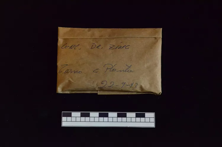Muestra Mineral en Polvo