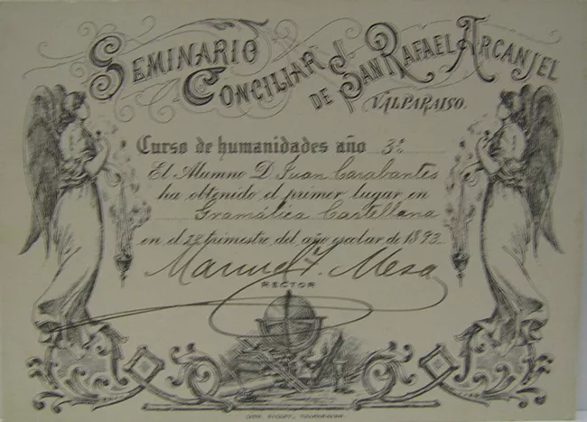 Primer lugar en Gramática Castellana
