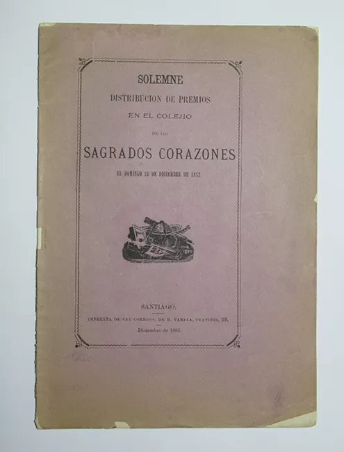 Solemne distribución de premios en el colegio de los Sagrados Corazones