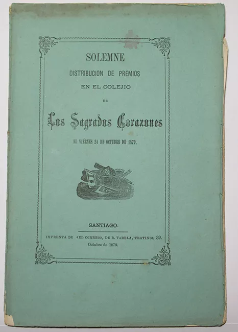 Solemne distribución de premios en el colegio de los Sagrados Corazones