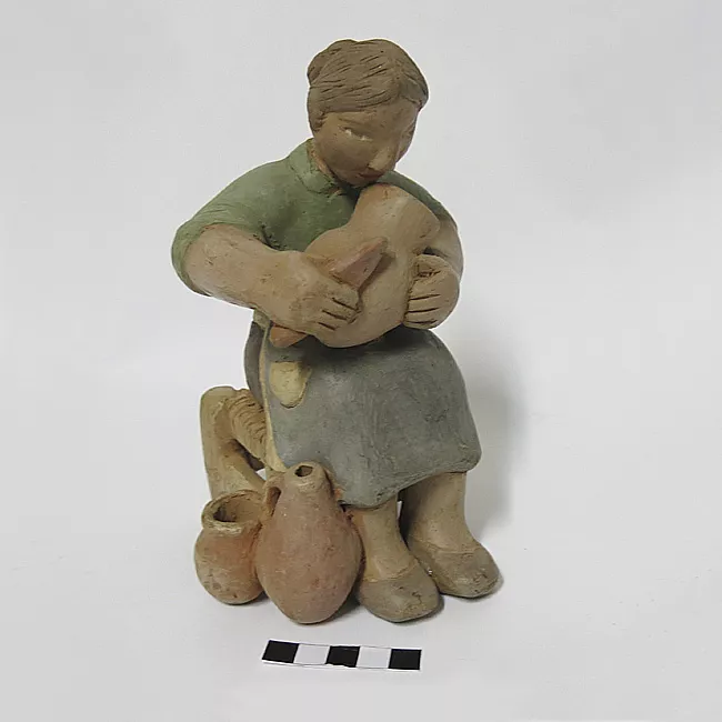 Mujer artesana