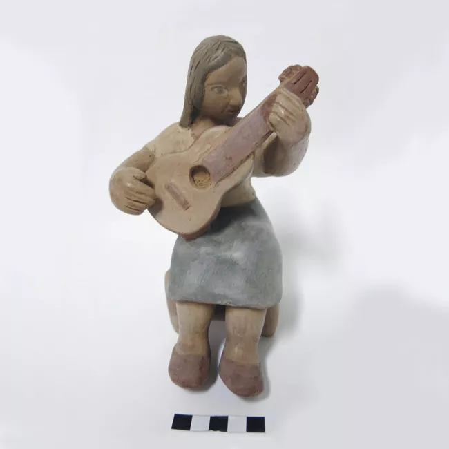 Mujer guitarrera