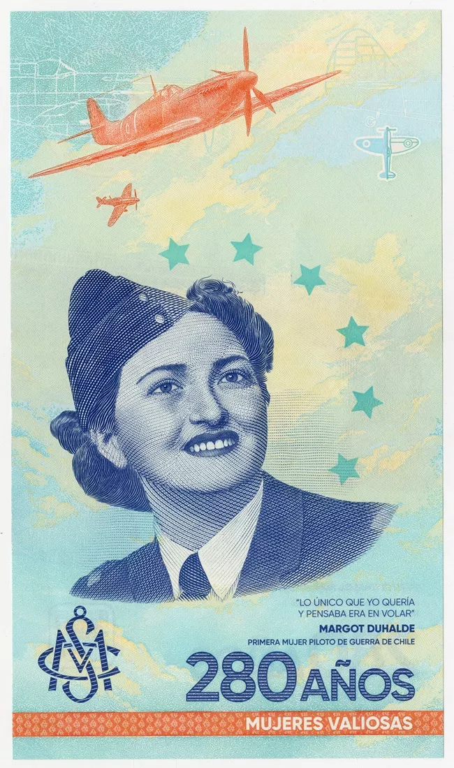 Impreso Conmemorativo Margot Duhalde