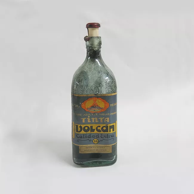 Botella de tinta Volcán