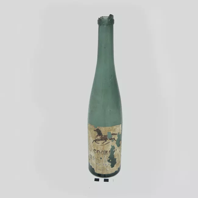 Botella de cognac