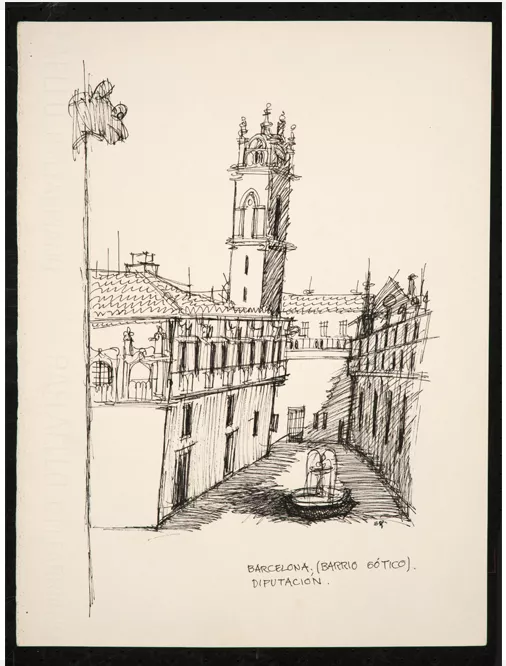 Barcelona (Barrio Gótico), Diputación