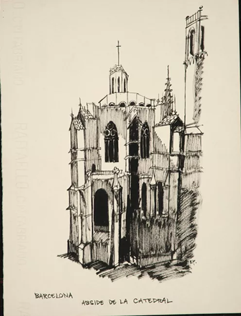 Barcelona, Ábside de la Catedral