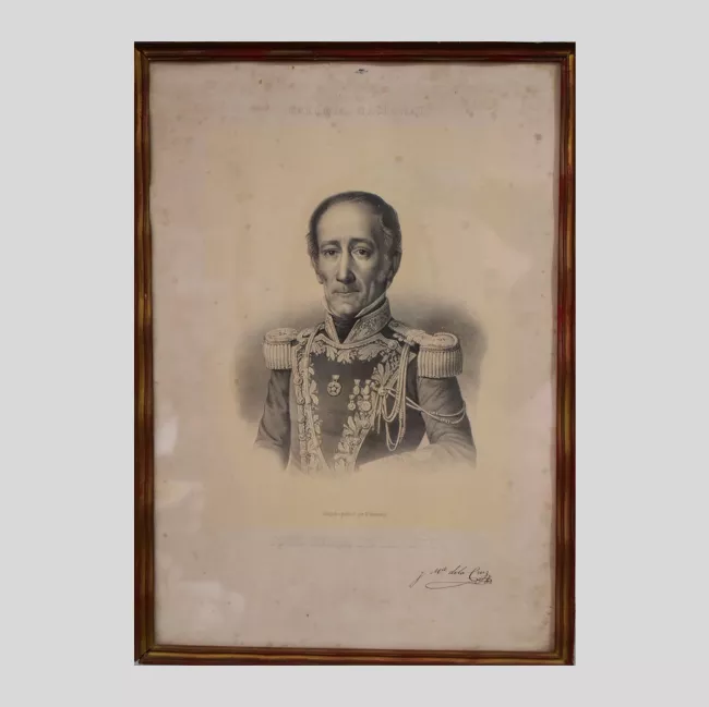 Retrato del General José María de la Cruz Prieto