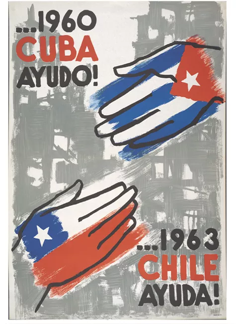 1960 Cuba ayudo. 1963 Chile ayuda